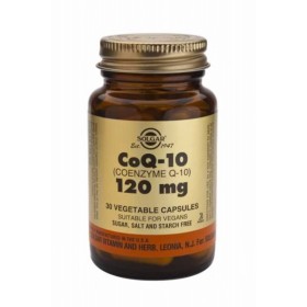 SOLGAR COENZYME Q-10 120MG VEGICAPS 30S