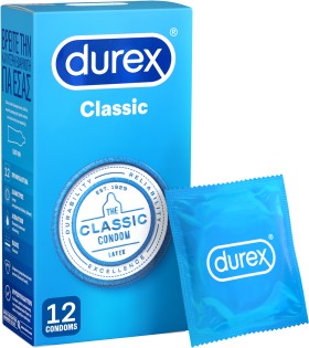 DUREX CLASSIC X12 ΜΠΛΕ