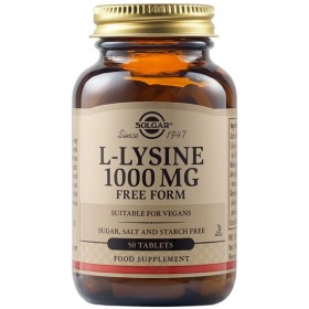 Solgar L-Lysine 1000mg, 50tabs