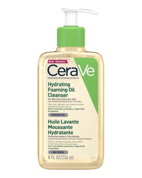 CeraVe Hydrating Foaming Oil Cleanser Λάδι Καθαρισμού Προσώπου & Σώματος 236ml