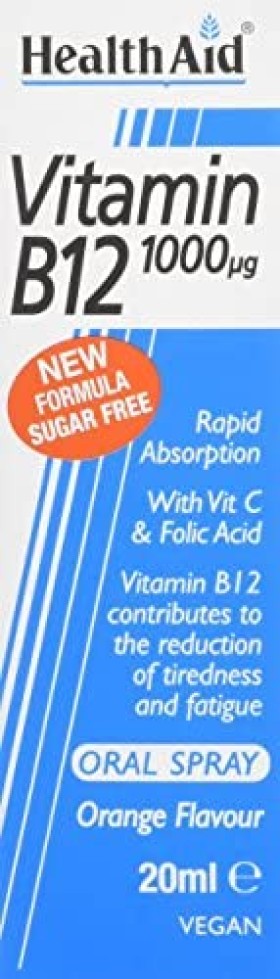 HEALTH AID VIT B12 1000 MG SPR