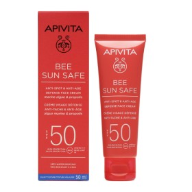 Apivita Bee Sun Safe Anti-spot & Anti-age Spf50 Defense Face Cream 50ml