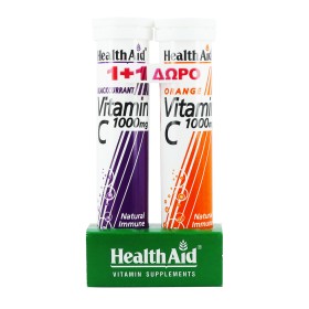 HEALTH AID VIT-C 1GR ΑΝΑΒΡ.ΦΡΑΓΚ/ΛΟ 20S +C1000MG