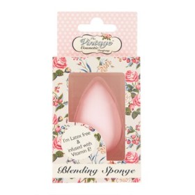 The Vintage Cosmetics Company Teardrop Blending Sponge Infused with Vitamin E