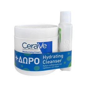 CeraVe Moisturising Cream, 454g & Δώρο Hydrating Cleanser Κρέμα Καθαρισμού  20ml