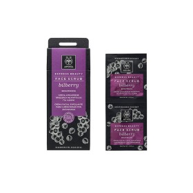 Apivita Bilberry Scrub Προσώπου για Λάμψη με Μύρτιλλο 16ml