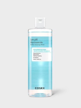 Cosrx Low pH Niacinamide Micellar Cleansing water 400ml – Νερό καθαρισμού με χαμηλό pH για ευαίσθητες επιδερμίδες