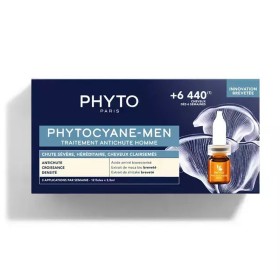 Phyto Phytocyane Anti-Hair Loss Treatment for Men Αγωγή Τριχόπτωσης για Άνδρες, 12amp x 3.5ml