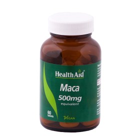 HEALTH AID Maca 500mg 60 Ταμπλέτες