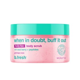 Scrub αναζωογόνησης & απολέπισης σώματος, fruity fizz, When in doubt buff it out 200gr - BFresh