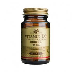 SOLGAR VIT D-3 1000IU 25MG TAB