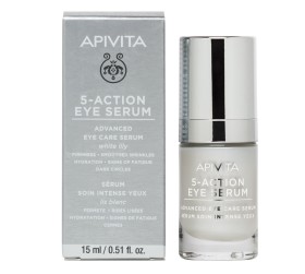 APIVITA 5 ACTION EYE SERUM Ορός Εντατικής Φροντίδας για τα μάτια 15ML