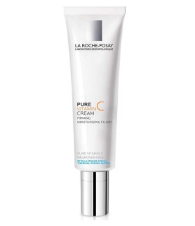 La Roche Posay Redermic Pure Vitamin C Light Anti-Wrinkle Firming Moisturising Filler Αντιγηραντική & Αντιρυτιδική Κρέμα για Θαμπή και Ώριμη Επιδερμίδα 40ml