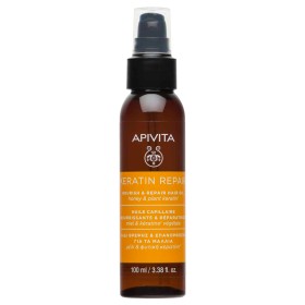 Apivita Keratin Repair Λάδι Θρέψης και Επανόρθωσης για τα Μαλλιά με Μέλι και Φυτική Κερατίνη, 100ml