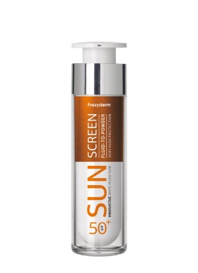 Frezyderm Sun Screen Fluid-To-Powder Spf 50+ - Αντηλιακό Προσώπου Με Αίσθηση Πούδρας, 50ml