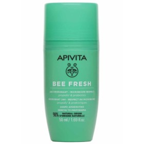 Apivita Bee Fresh 24H Αποσμητικό που Σέβεται το Μικροβίωμα, 50ml