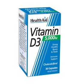 HEALTH AID VIT D3 5000IU TABL