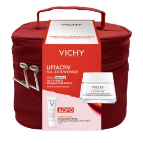 Vichy Νεσεσέρ Σετ Liftactiv με H.A Anti-Wrinkle Firming Cream Κρέμα Ημέρας  50ml &  Capital Soleil UV-Age Daily SPF 50+ Αντιηλιακή Προστασία Προσώπου  15ml