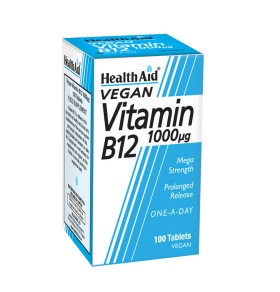 HEALTH AID VIT  B12 P R 1000MG