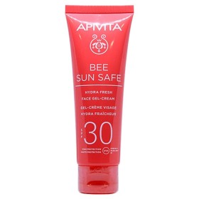 APIVITA BEE SUN SAFE Ενυδατική Κρέμα-Gel Προσώπου SPF30