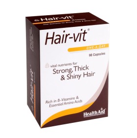 HEALTH AID HAIRVIT CAPS X90 -E