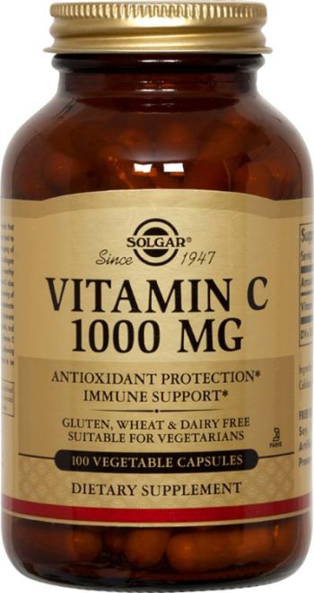 SOLGAR VIT C 1000MG X100 VEGIC