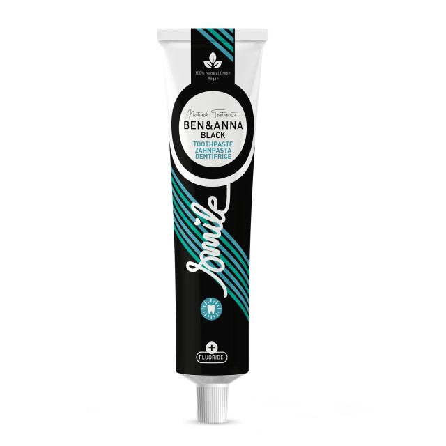 BEN & ANNA Toothpaste Φυσική Οδοντόπαστα με Ενεργό Άνθρακα 75ml