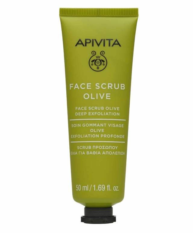 APIVITA Scrub Προσώπου Ελιά για Βαθιά Απολέπιση 50ML