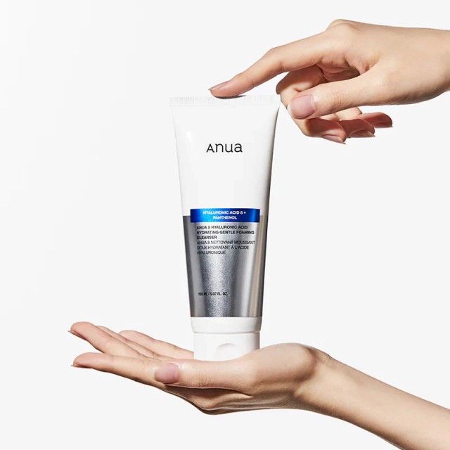 Anua 8 Hyaluronic Acid Hydrating Gentle Foaming Cleanser- Απαλός καθαριστικός αφρός με 8 τύπους υαλουρονικού