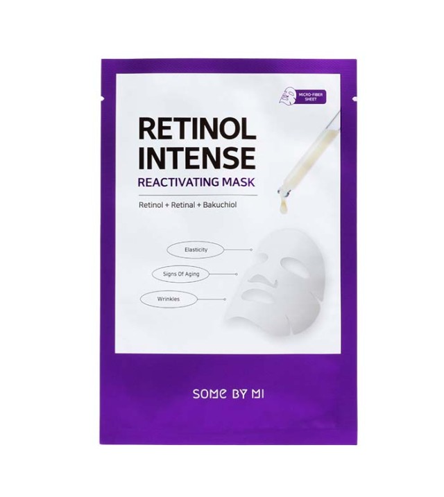 SOMEBY MI Retinol Intense Reactivating Mask – Μάσκα με ρετινόλη, ρετινάλη & bakuchiol