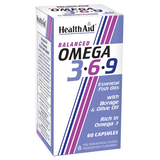 HEALTH AID Balanced OMEGA 3-6-9 60 Ταμπλέτες