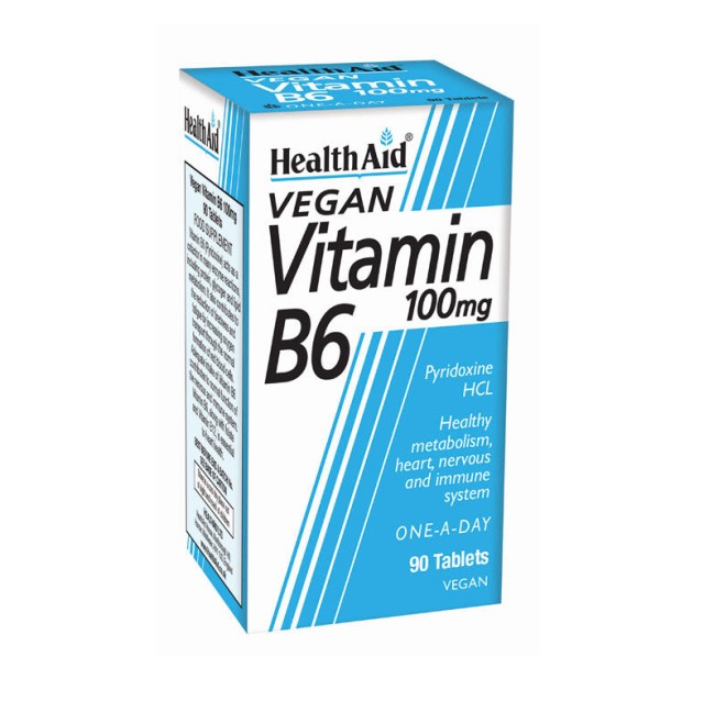 HEALTH AID VIT B6 100MG TABL X