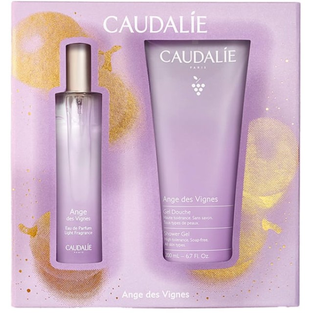 Caudalie Xmas Set Ange Des Vignes Γυναικείο Άρωμα 50ml & Αφρόλουτρο 200ml