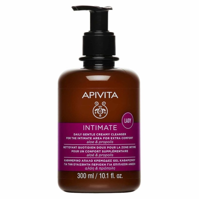 Apivita Intimate Lady Κρέμα Καθαρισμού με Χαμομήλι και Αλόη 300ml