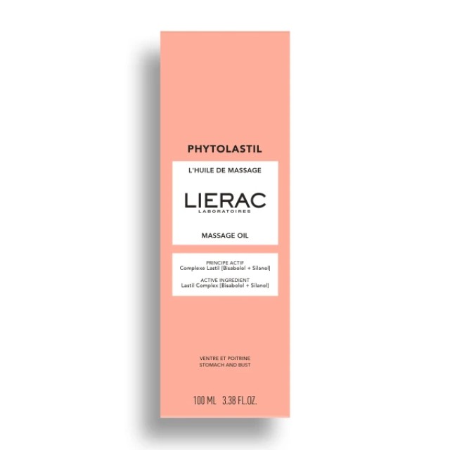 Lierac Phytolastil The Massage Oil Λάδι Μασάζ κατά των Ραγάδων 100ml