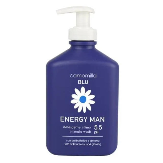 Camomilla Blu Energy Man Intimate Wash Υγρό Καθαρισμού Ανδρών για την Ευαίσθητη Περιοχή 300 ml