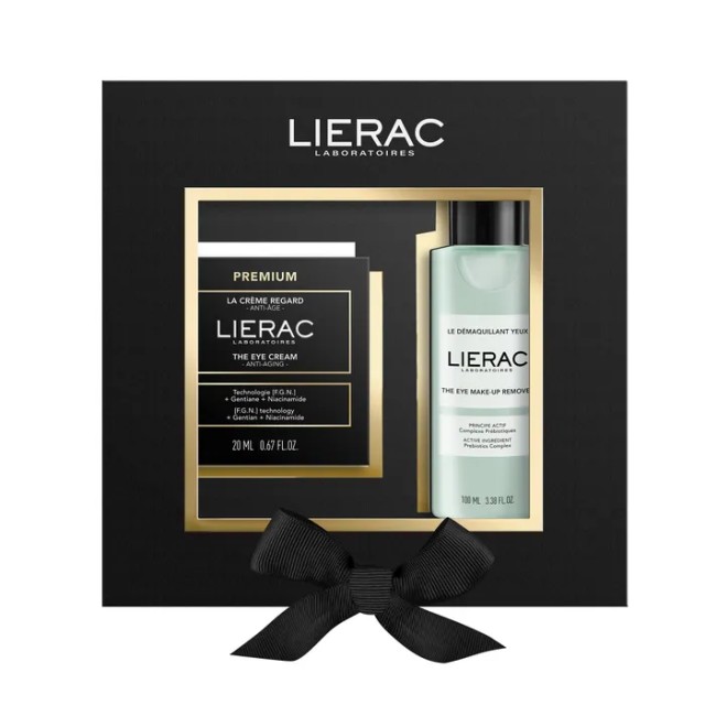 Lierac XMAS PROMO Premium Eye Cream 20ml & Eye Make-up Remover 100ml