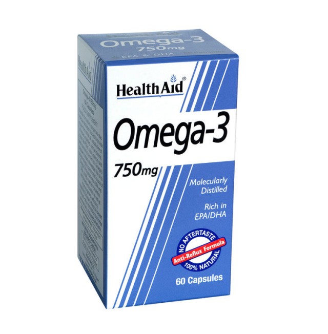 HEALTH AID OMEGA-3 750MG CAPS