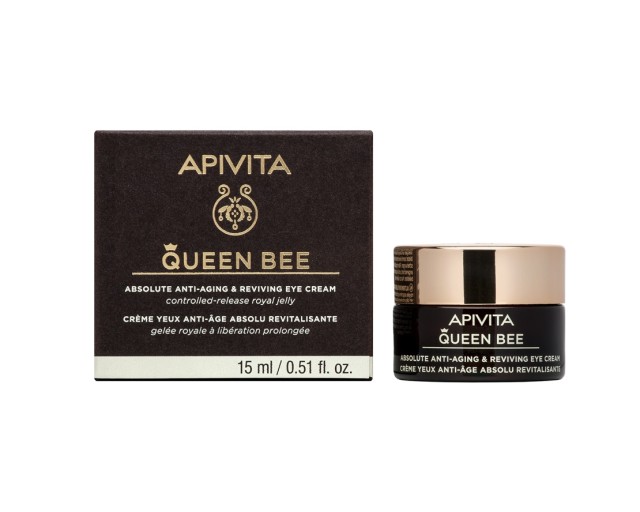 APIVITA QUEEN BEE ΚΡ ΜΑΤΙΩΝ ΑΠΟΛΥΤΗΣ ΑΝΤΙΓ & ΑΝΑΖΩΟΓ 15ML