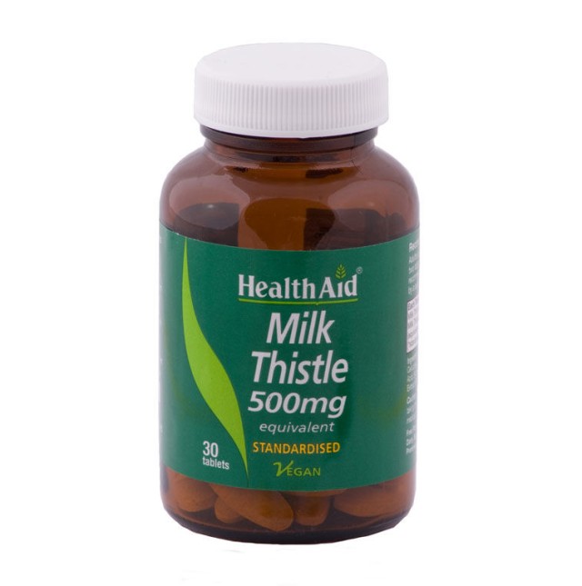 HEALTH AID Milk Thistle 500mg 30 Ταμπλέτες