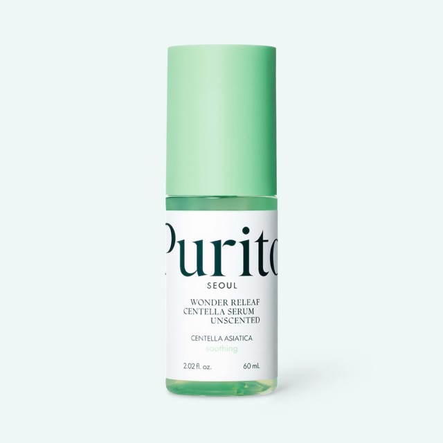 Purito Seoul Wonder Releaf Centella Serum Unscented Καταπραϋντικός Ορός Προσώπου Χωρίς Άρωμα 60ml