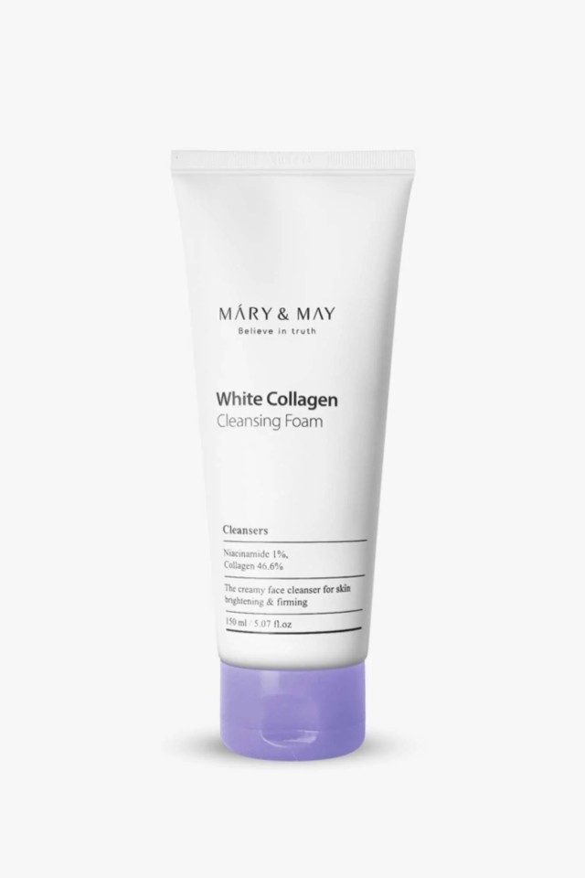 MARY&MAY WHITE COLLAGEN CLEANSING FOAM