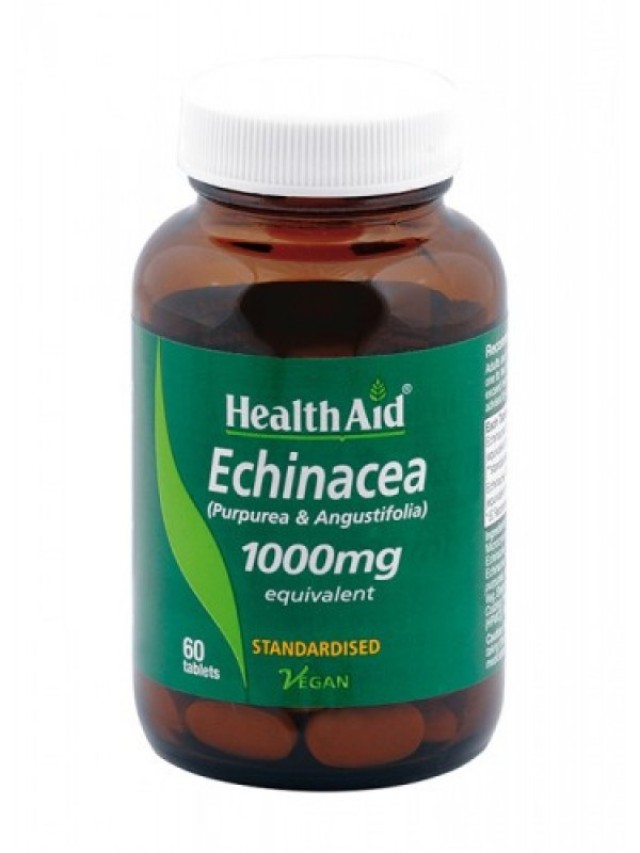 HEALTH AID  Echinacea 1000mg 60 Ταμπλέτες