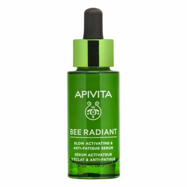 Apivita Bee Radiant Serum Peony Ορός Ενεργοποίησης Λάμψης για Ξεκούραστη Όψη 30ml