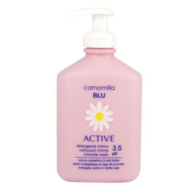 Camomilla Blu Intimate Wash Active Υγρό Καθαρισμού για την Ευαίσθητη Περιοχή των Γυναικών 300 ml