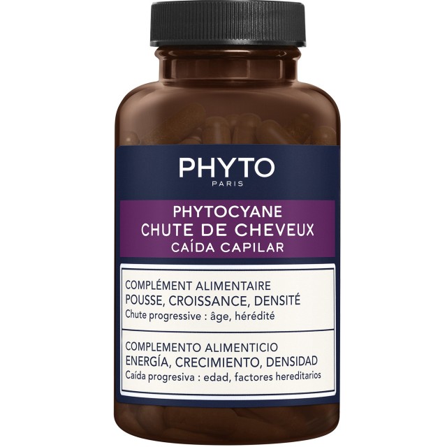 Phyto Phytocyane Συμπλήρωμα Διατροφής για την Τριχόπτωση 84 Caps