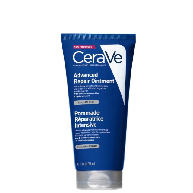 CeraVe Advanced Repair Ointment Επανορθωτική Αλοιφή Για Πρόσωπο & Σώμα Mε Ξηρές Επιδερμίδες  88ml