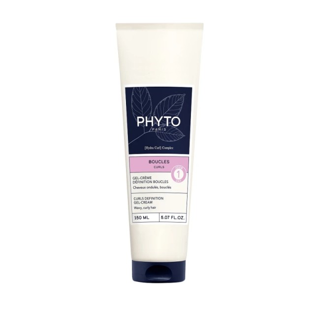 Phyto Boucles Curls Definition Gel-Cream Κρέμα-Τζελ Πειθαρχίας για Μπούκλες 1 Ημέρας 1 150ml