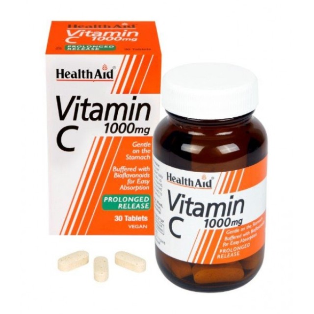 HEALTH AID VIT C 1000MG TABL X