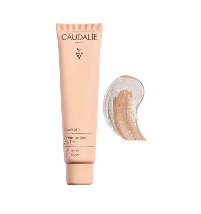 Caudalie Vinocrush Skin Tint Shade 2 Ενυδατική Κρέμα Προσώπου CC με Χρώμα με Υαλουρονικό Οξύ 30ml